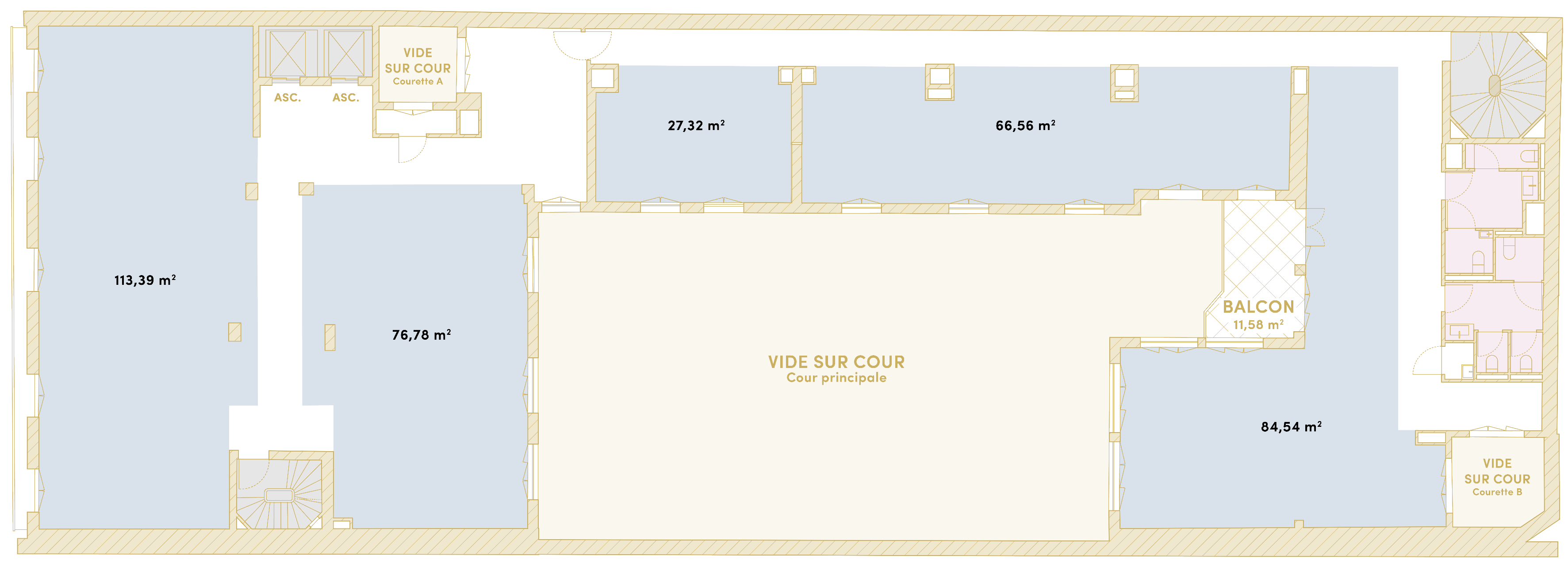 Plan d'étage R+5